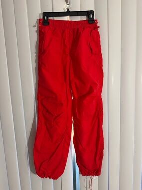 Love Tree Bright Red Kids Snow Joggers